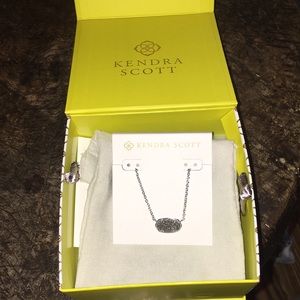 Kendra Scott Elisa Silver Pendant Necklace